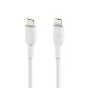 Overstore Article BELKIN Câble USB-C vers Lightning 1m (Blanc) (4).webp