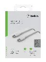 Overstore Article BELKIN Câble USB-C vers USB-C 1m (Blanc) (7).webp