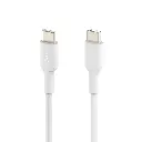 Overstore Article BELKIN Câble USB-C vers USB-C 1m (Blanc) (2).webp