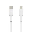 Overstore Article BELKIN Câble USB-C vers USB-C 1m (Blanc).webp