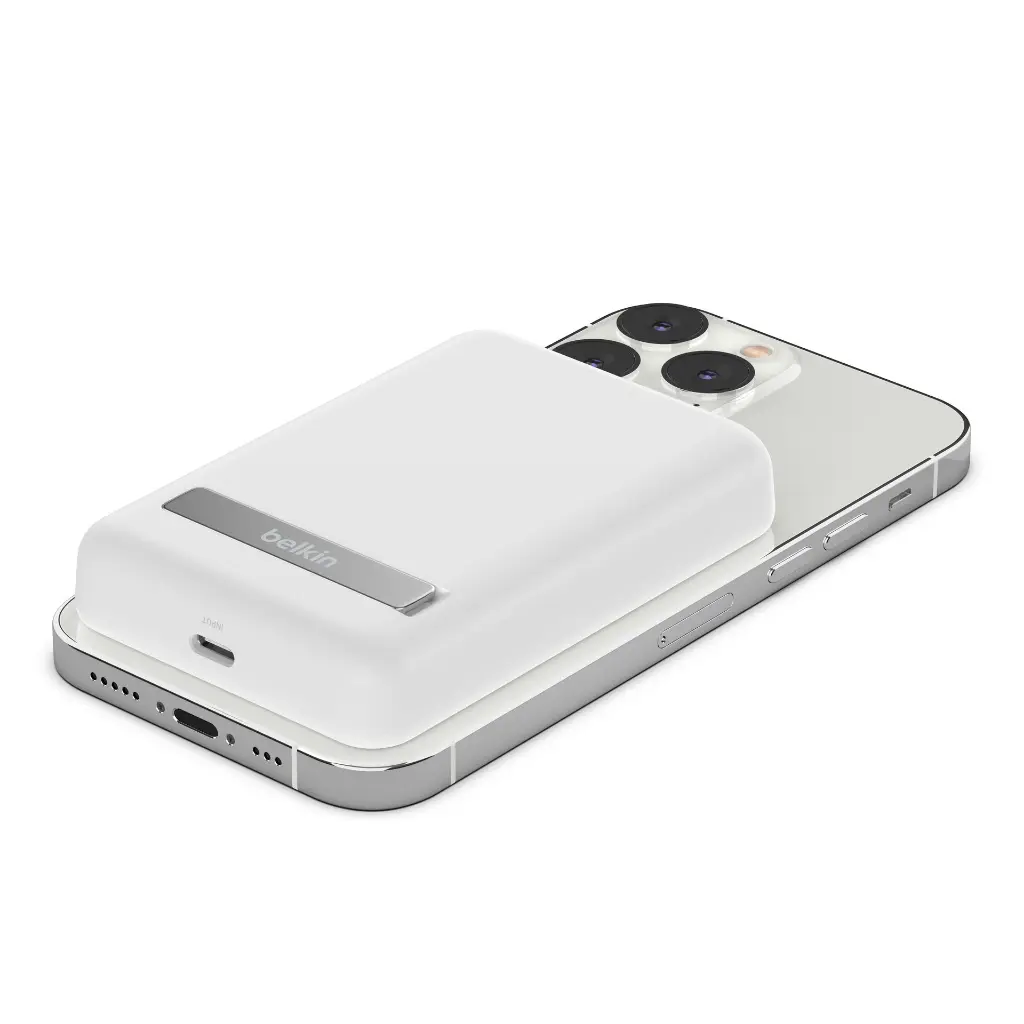 Overstore Article BELKIN PowerBank MagSafe 5.000mAh 10W (Blanc) (9).webp