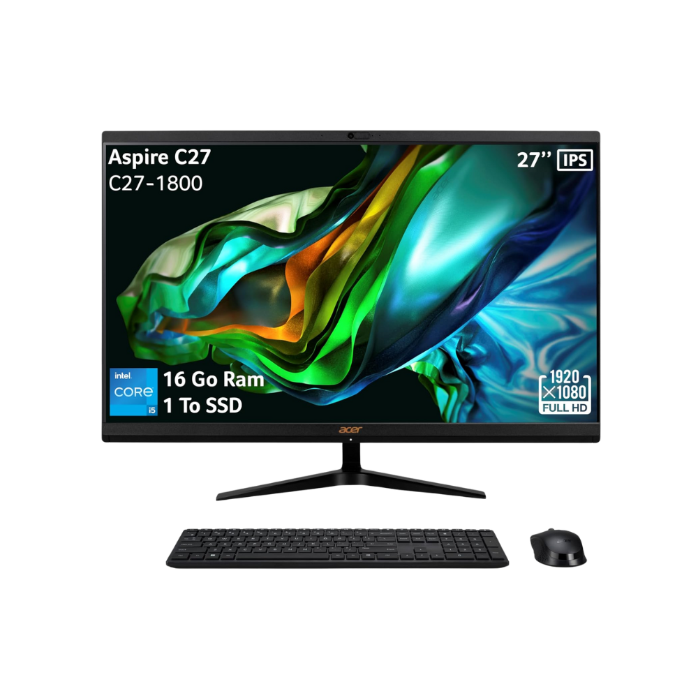 All In One Acer Aspire C27-1800 27" /i5-12450H/16Go/1To/W11